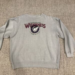 Great American Lakes And Timber Sweat shirt XL Embroidered vintage outdoor